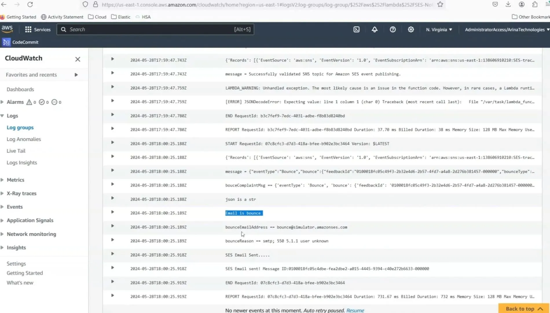 AWS CloudWatch