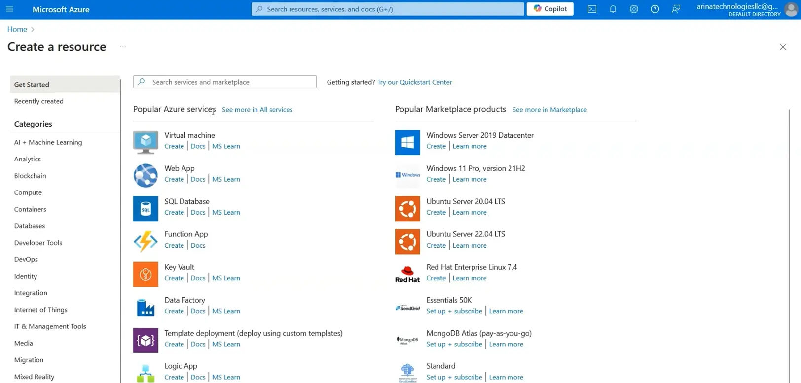 Azure Portal